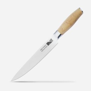 8-inch Slicing Knife with Bamboo Handle